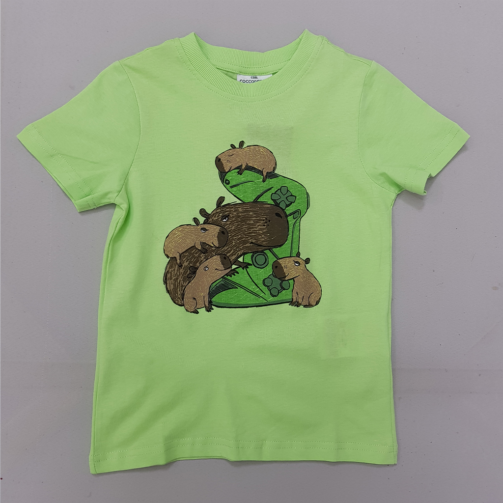 تی شرت پسرانه 27395 سایز 4 تا 11 سال کد 3 مارک CoCoDrillo
