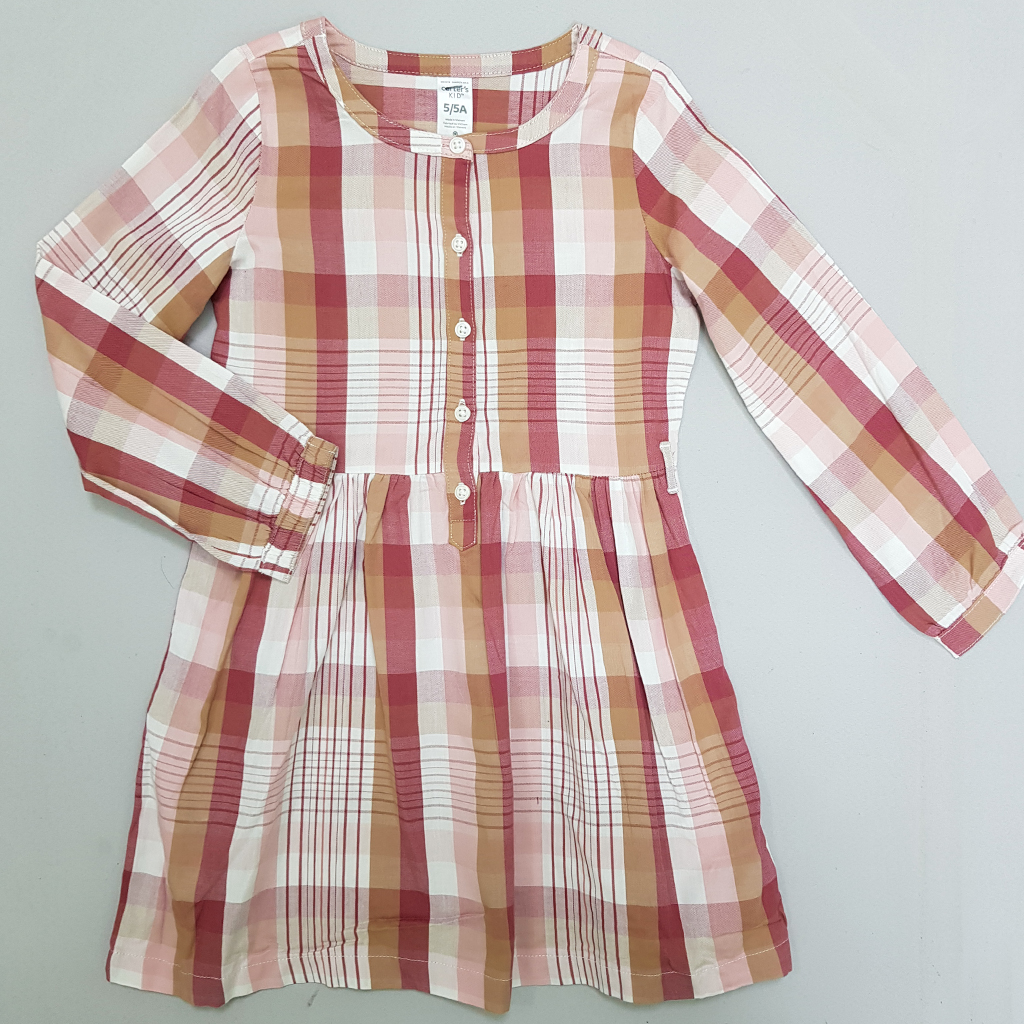 سارافون دخترانه 27630 سایز 5 تا 12 سال مارک Carters   *
