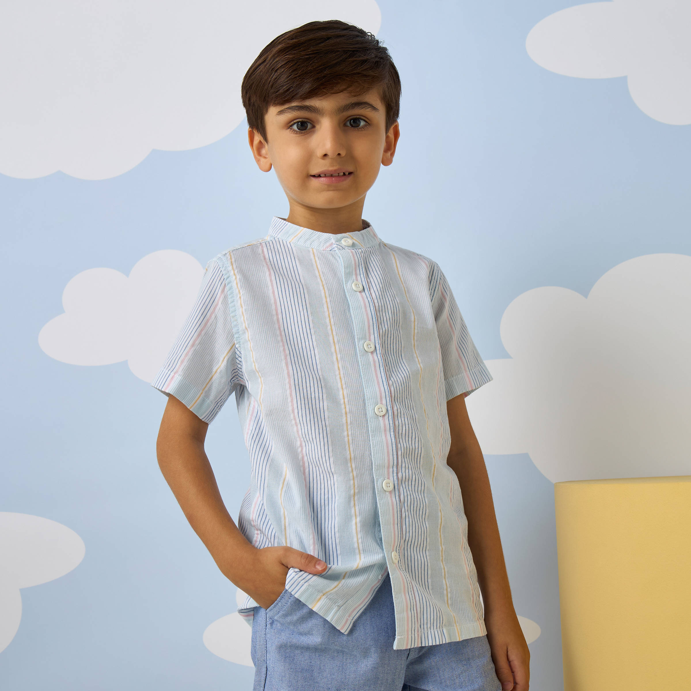 پیراهن پسرانه 27613 سایز 2 تا 8 سال مارک MAX
