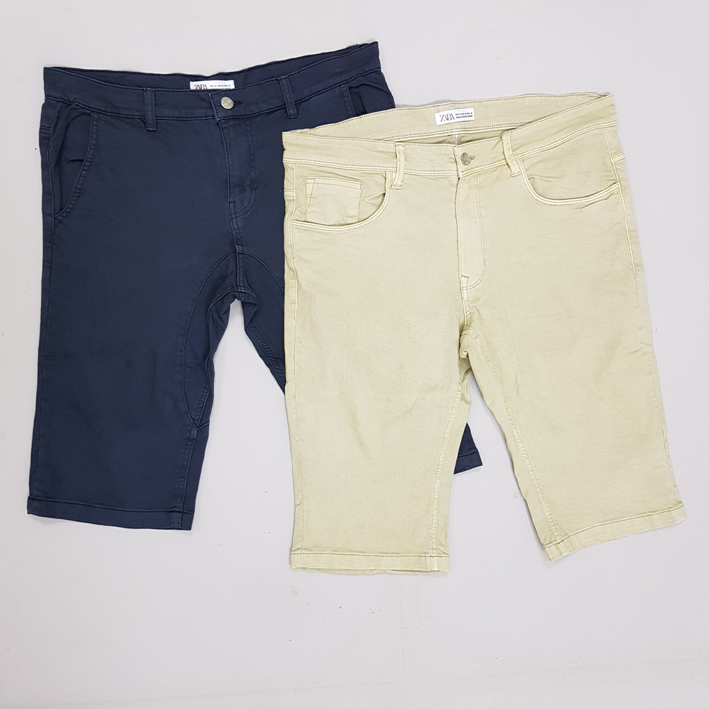 شلوارک جینز مردانه 27456 سایز 30 تا 40 مارک ZARA