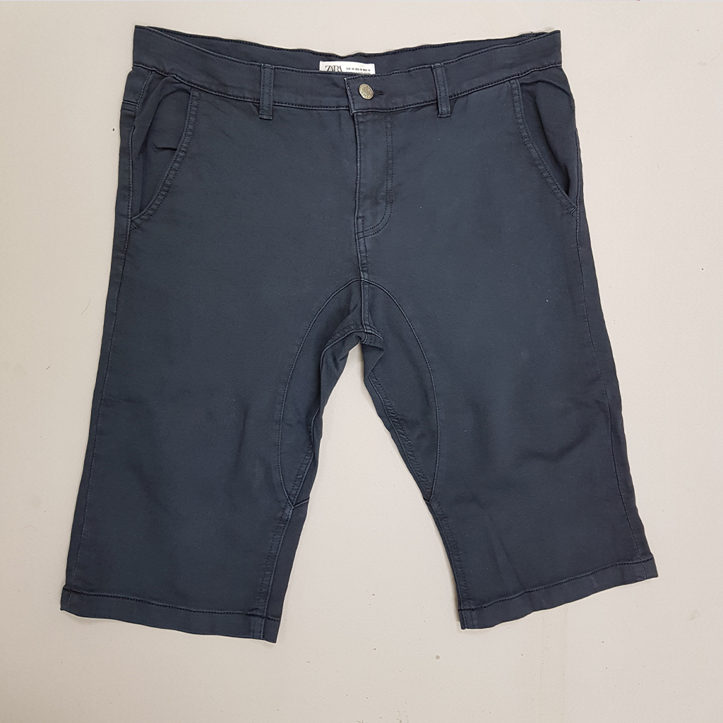 شلوارک جینز مردانه 27456 سایز 30 تا 40 مارک ZARA