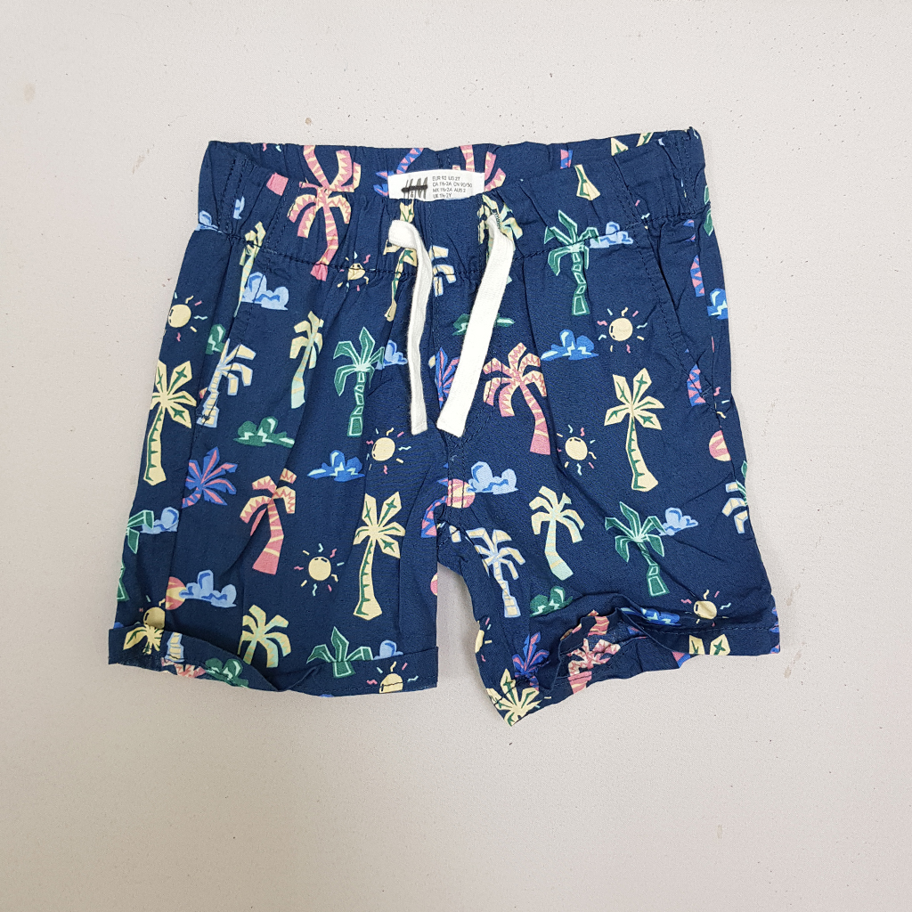 شلوارک پسرانه 27585 سایز 1.5 تا 6 سال مارک H&M