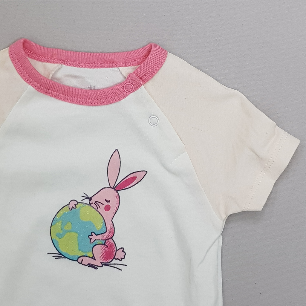 بادی دخترانه 27125 سایز بدوتولد تا 24 ماه کد 6 مارک earth