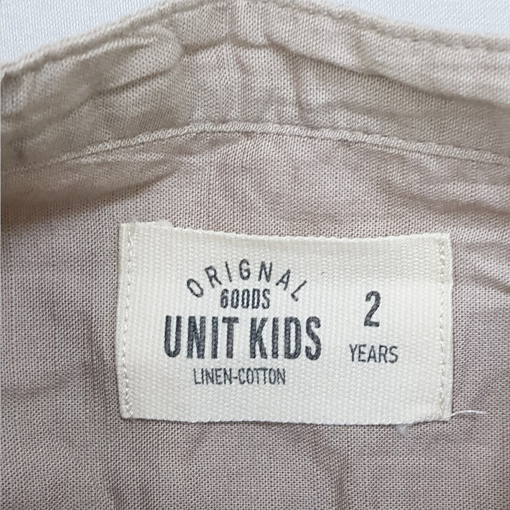 پیراهن پسرانه 27665 سایز 2 تا 10 سال مارک UNIT KIDS