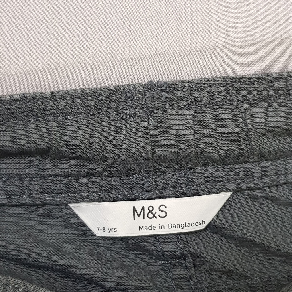 شلوار کتان پسرانه 27606 سایز 6 تا 16 سال مارک M&S