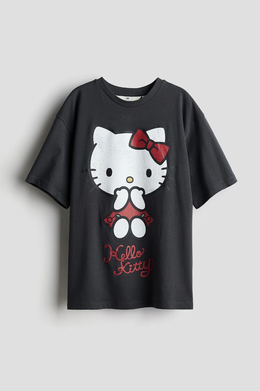 تی شرت دخترانه 27309 سایز 9 تا 15 سال مارک H&M