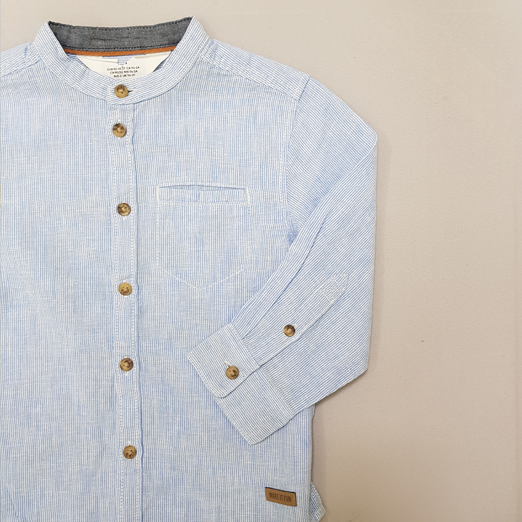 پیراهن پسرانه 27588 سایز 1.5 تا 10 سال مارک H&M