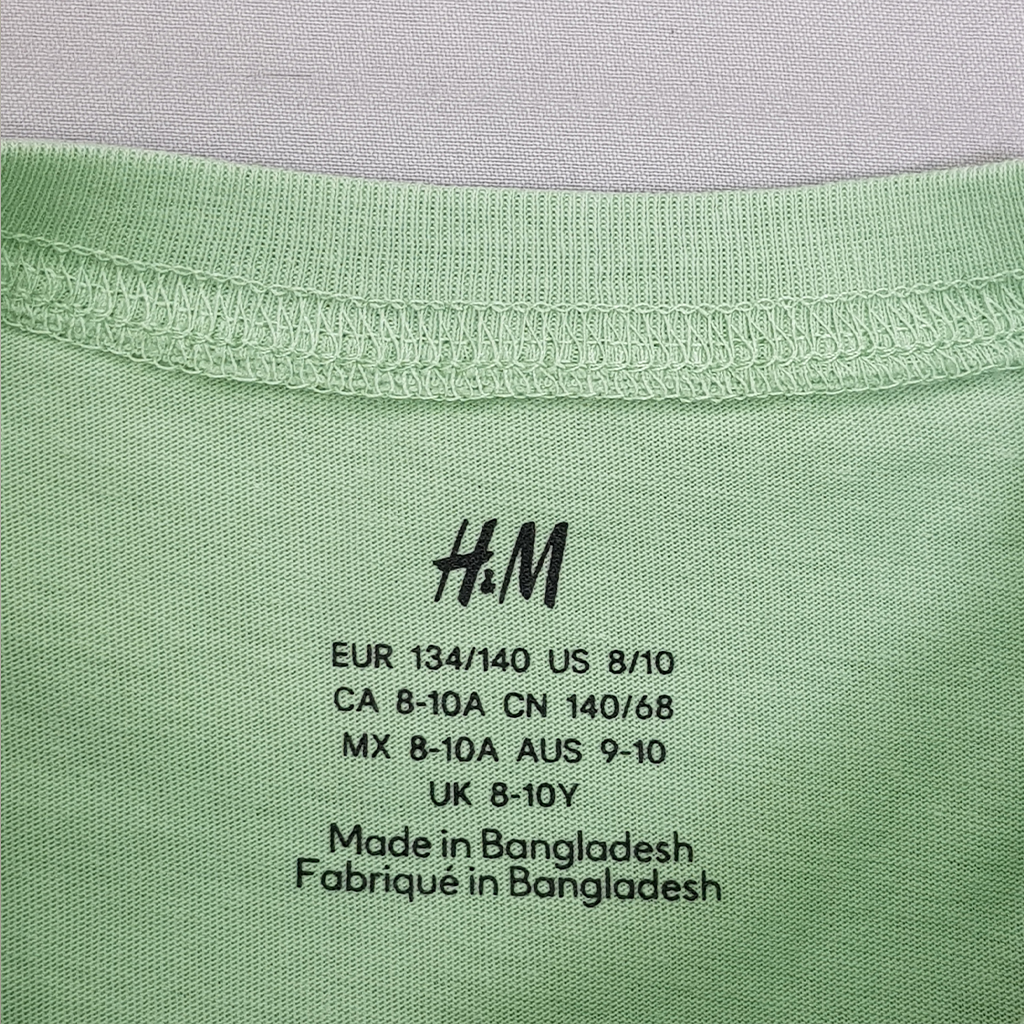 تی شرت پسرانه 27213 سایز 9 تا 15 سال کد 1 مارک H&M
