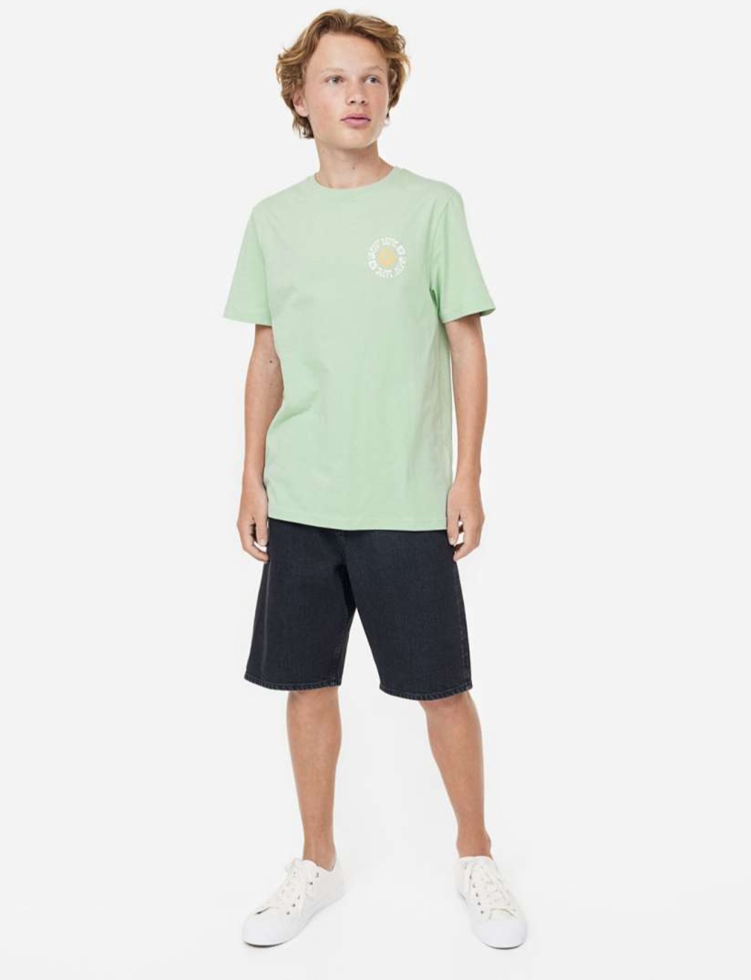 تی شرت پسرانه 27213 سایز 9 تا 15 سال کد 1 مارک H&M