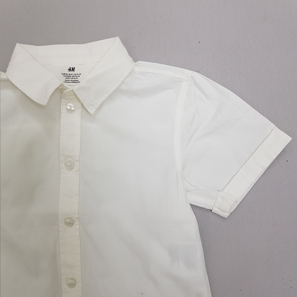 پیراهن پسرانه 27589 سایز 1.5 تا 11 سال مارک H&M