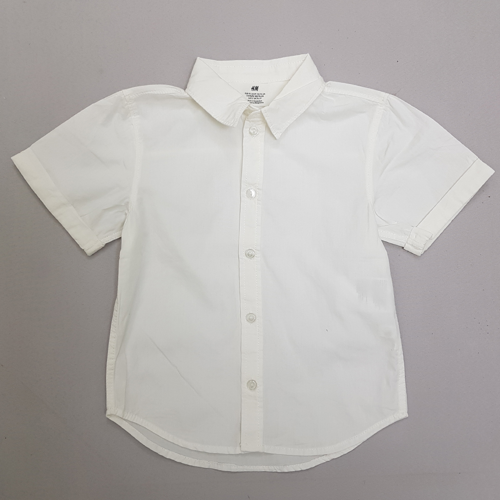 پیراهن پسرانه 27589 سایز 1.5 تا 11 سال مارک H&M