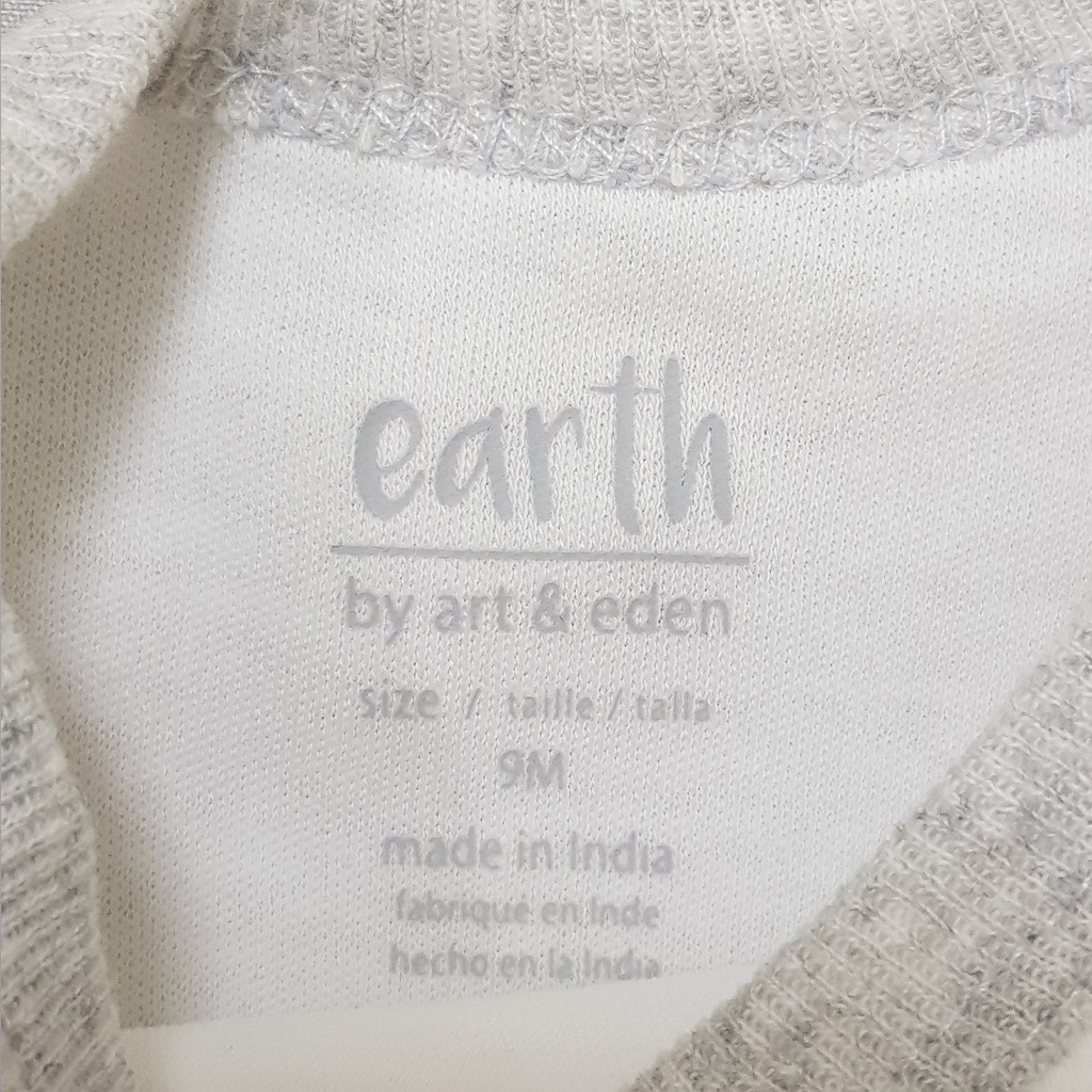 بادی پسرانه 27125 سایز بدوتولد تا 24 ماه کد 13 مارک earth