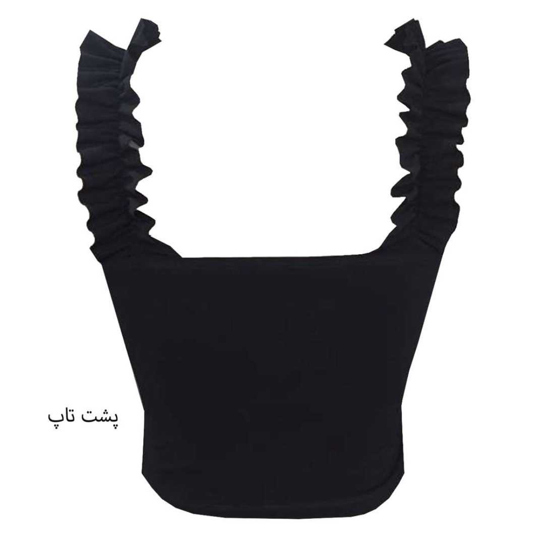 کراپ زنانه مدل پروانه کد 363