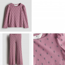 ست دخترانه 27573 سایز 1.5 تا 10 سال مارک H&M