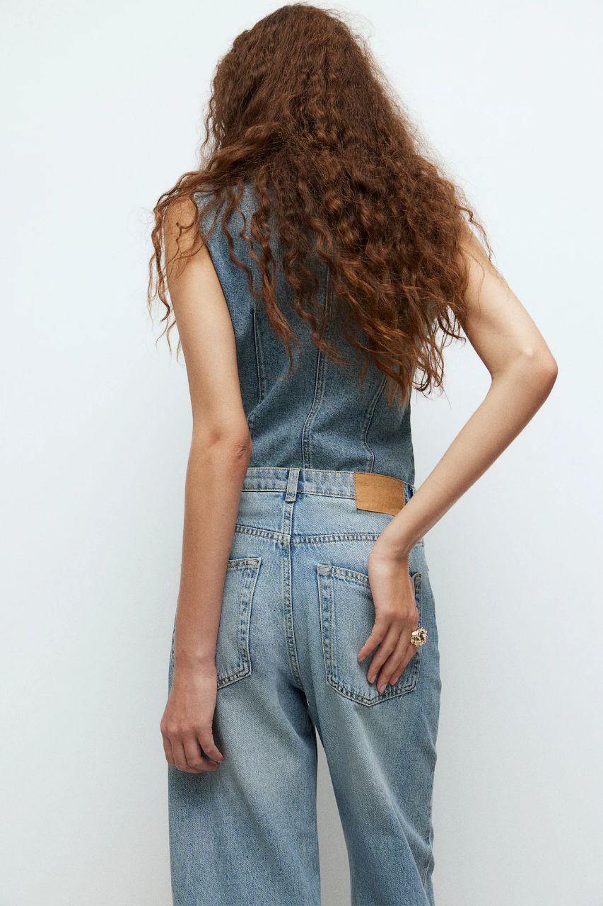شلوار جینز زنانه 27655 سایز 32 تا 50 مارک H&M