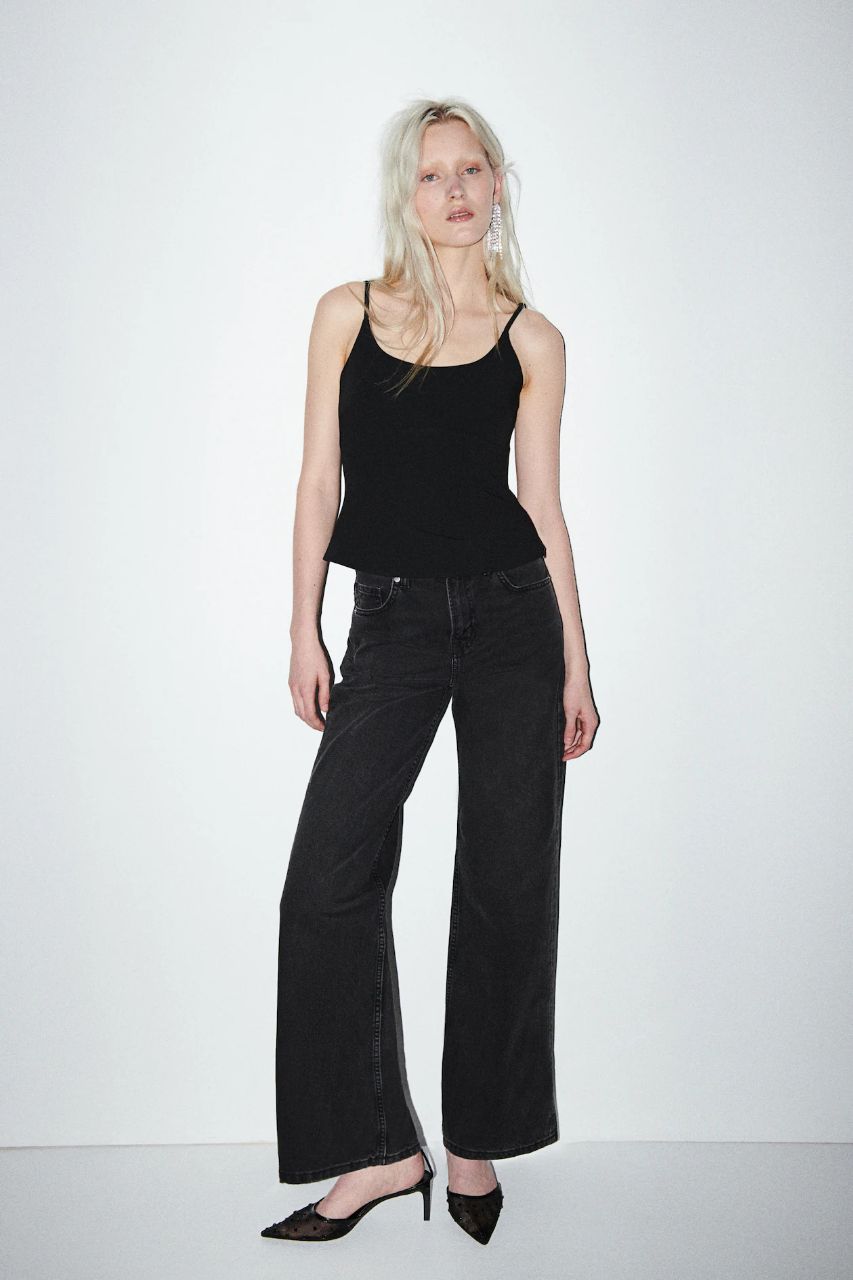 شلوار جینز زنانه 27655 سایز 32 تا 50 مارک H&M
