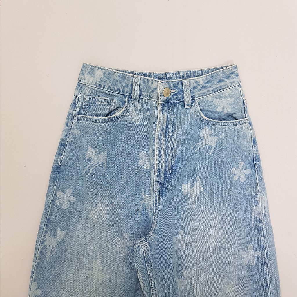 شلوار جینز زنانه 27641 سایز 32 تا 44 مارک H&M