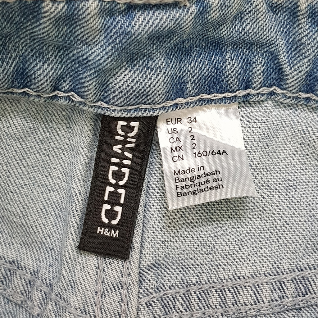 شلوار جینز زنانه 27641 سایز 32 تا 44 مارک H&M