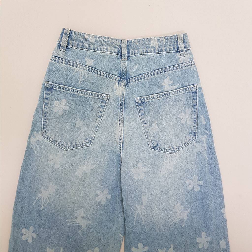 شلوار جینز زنانه 27641 سایز 32 تا 44 مارک H&M