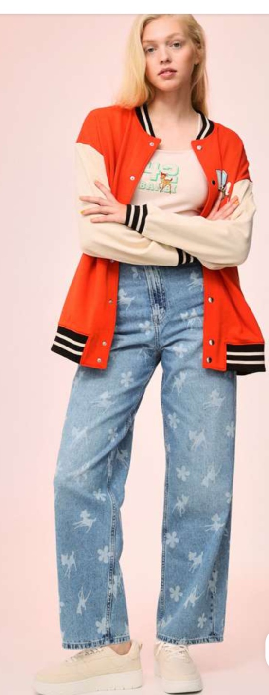 شلوار جینز زنانه 27641 سایز 32 تا 44 مارک H&M