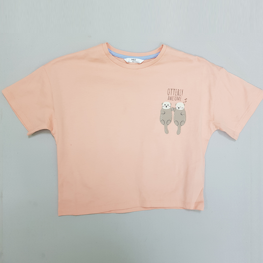 تی شرت دخترانه 27229 سایز 6 تا 12 سال کد 2 مارک M&S