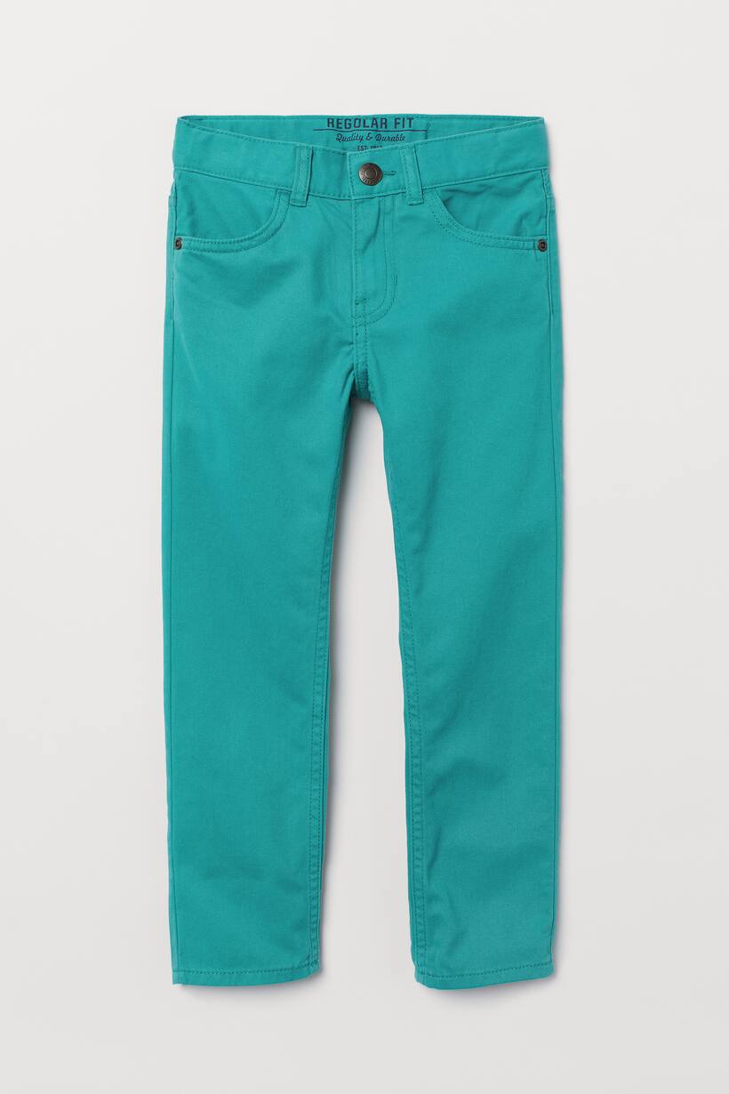 شلوار کتان پسرانه 27597 سایز 2 تا 10 سال مارک H&M