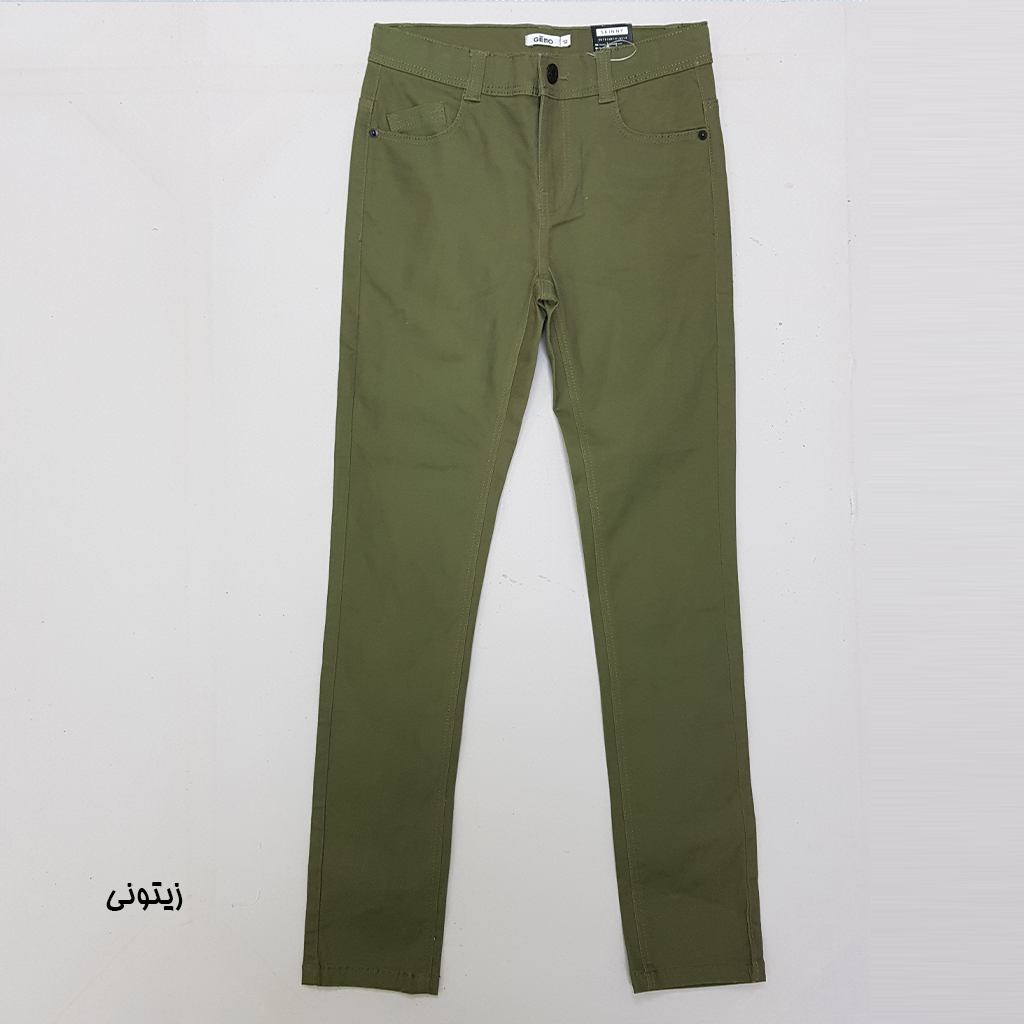 شلوار کتان پسرانه 27536 سایز 3 تا 15 سال مارک GEMO