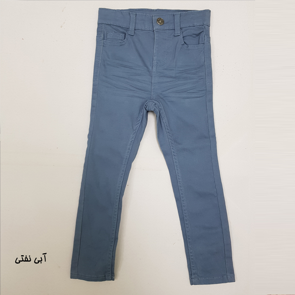 شلوار کتان پسرانه 27610 سایز 3 تا 10 سال کد 1 مارک KIABI