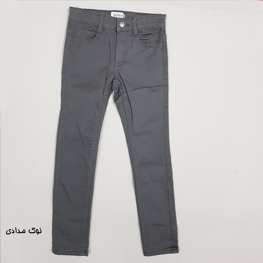 شلوار کتان پسرانه 27610 سایز 3 تا 10 سال کد 1 مارک KIABI