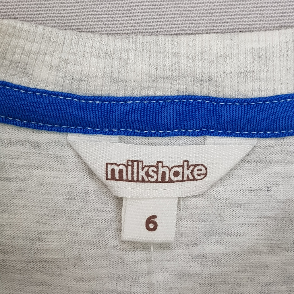 تی شرت پسرانه 27308 سایز 4 تا 8 سال مارک MILK SHAKE