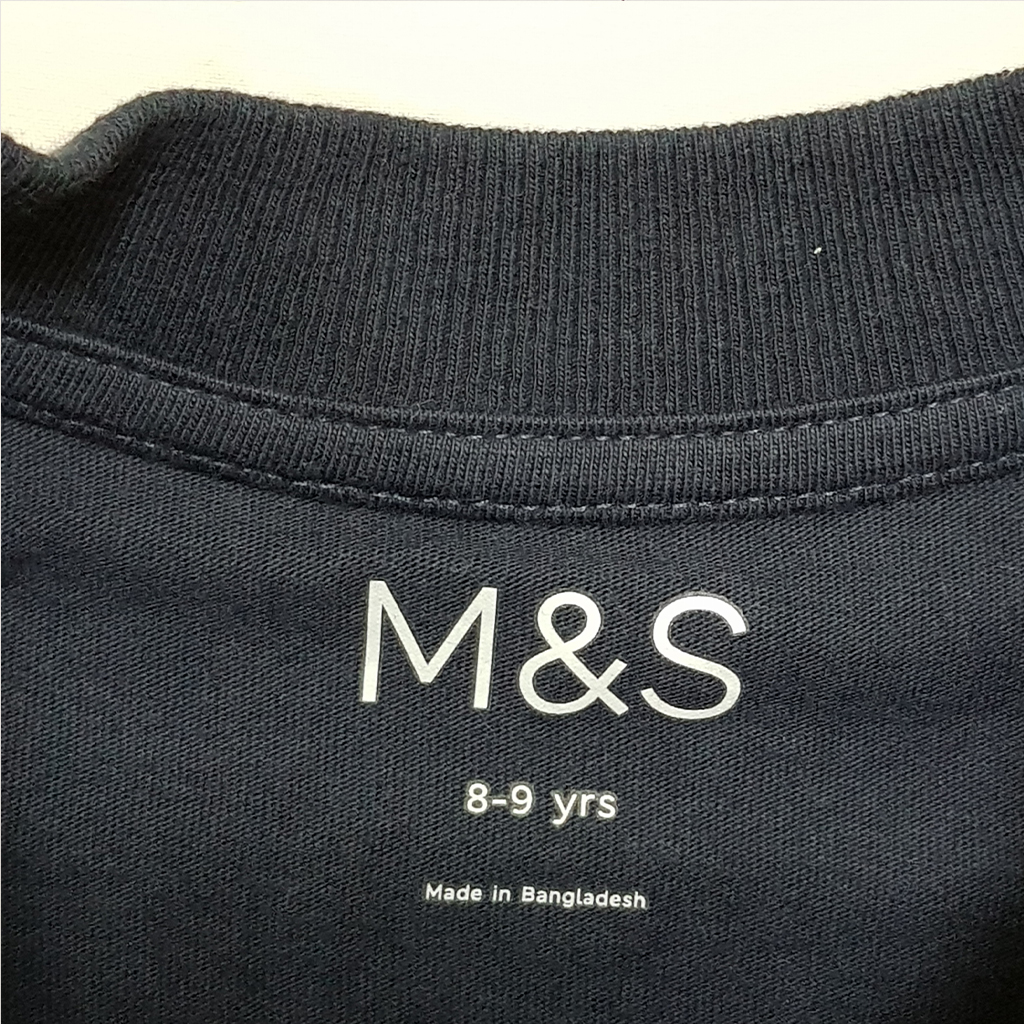 تی شرت پسرانه 27222 سایز 8 تا 11 سال مارک M&S