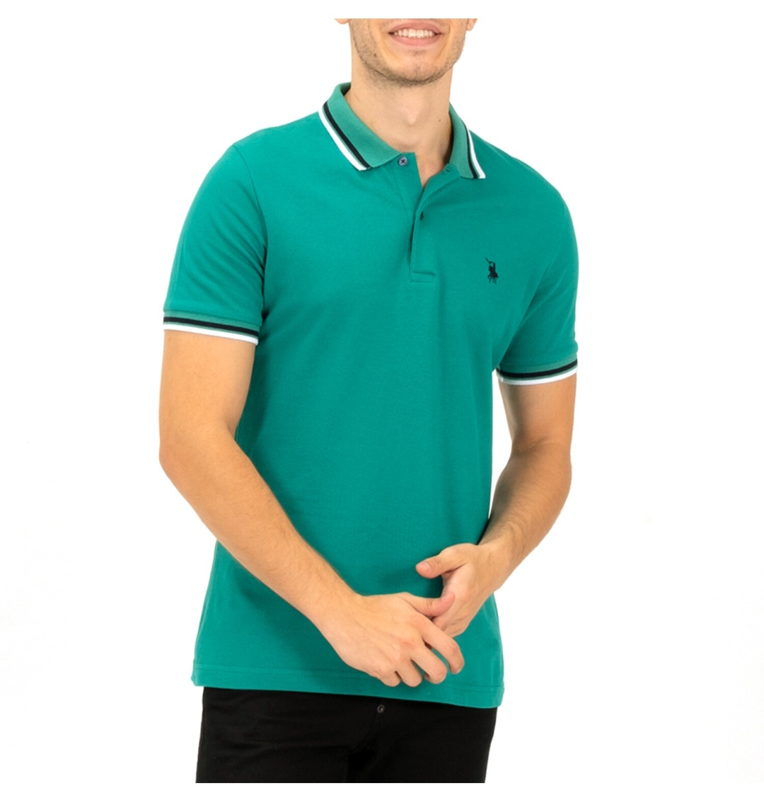 تی شرت یقه دار بچگانه 27128 سایز 4 تا 18 سال کد 2
