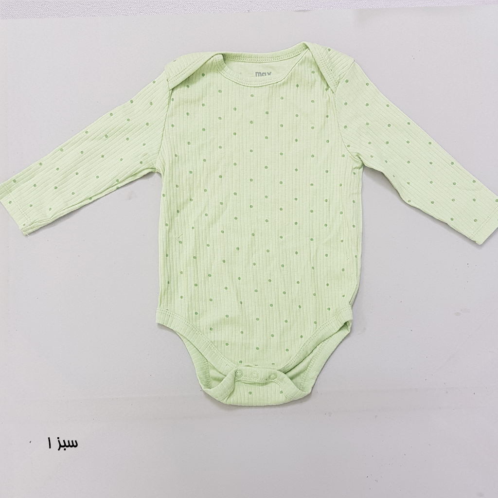 بادی بچگانه 27565 سایز بدوتولد تا 18 ماه کد 6 مارک MAX