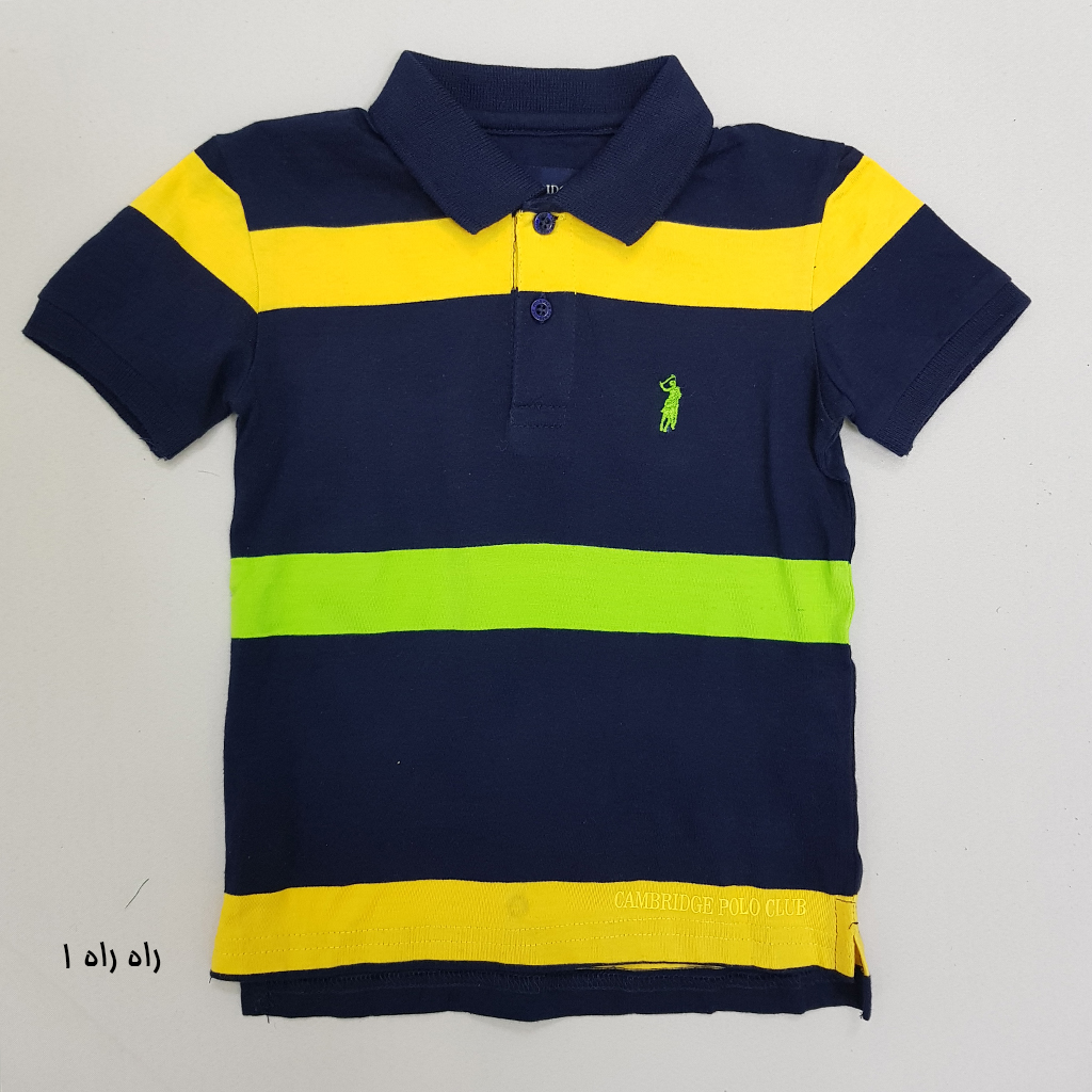 تی شرت یقه دار بچگانه 27127 سایز 2 تا 18 سال کد 3