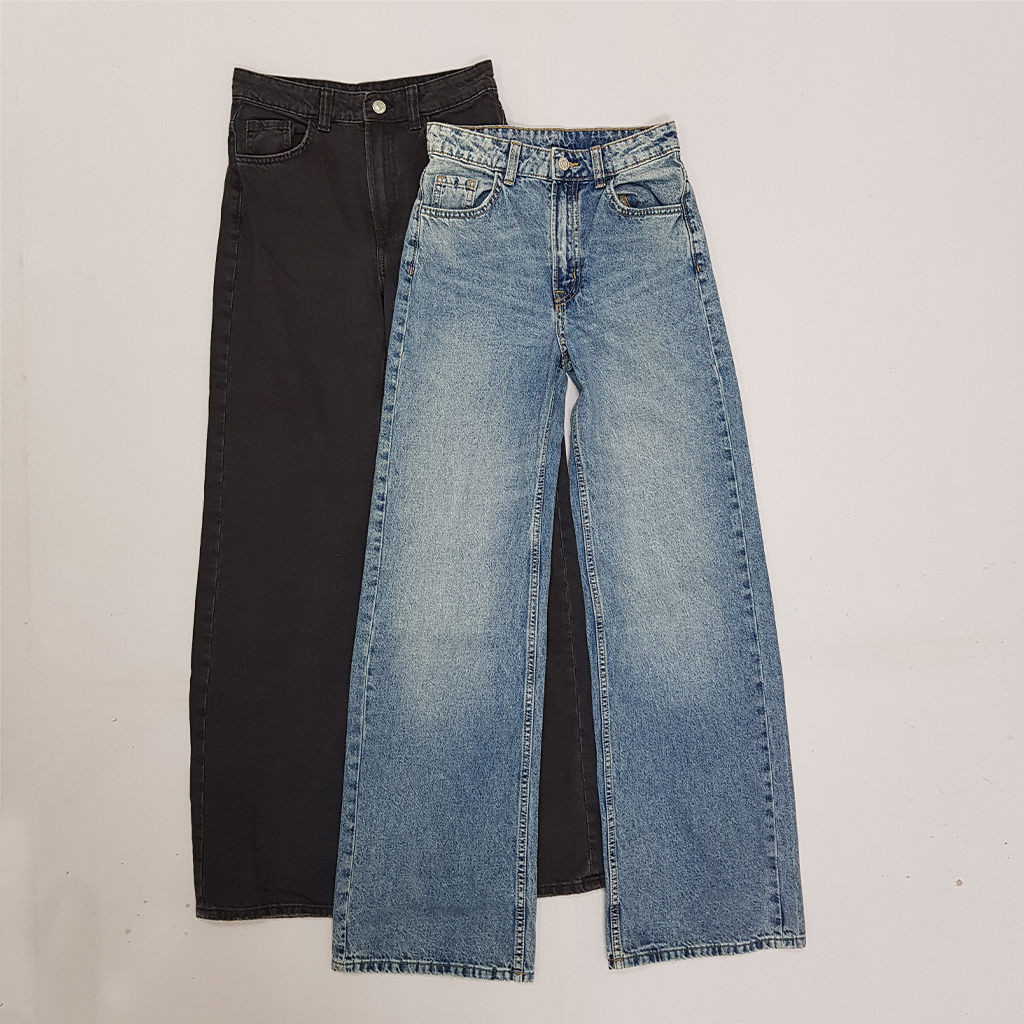 شلوار جینز زنانه 27644 سایز 32 تا 46 مارک H&M