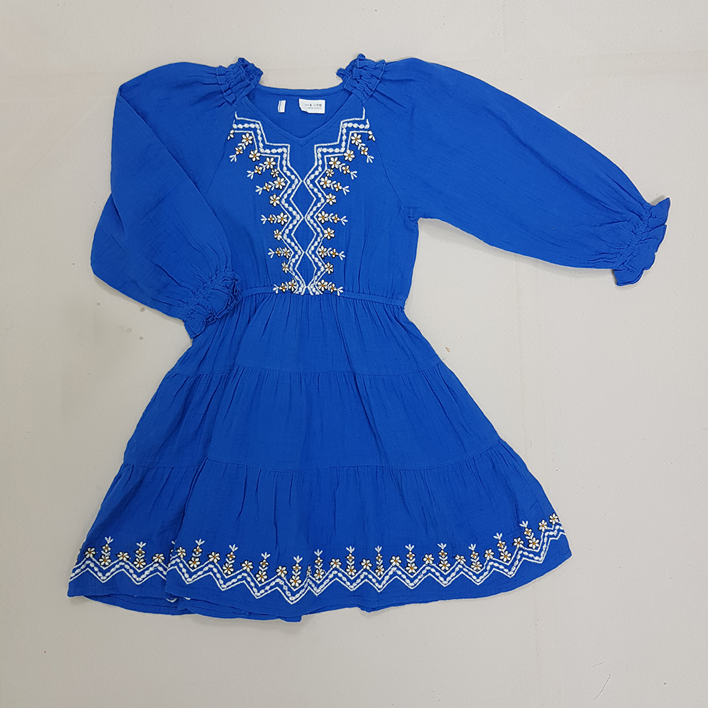 سارافون دخترانه 27707 سایز 6 تا 14 سال مارک ZARA