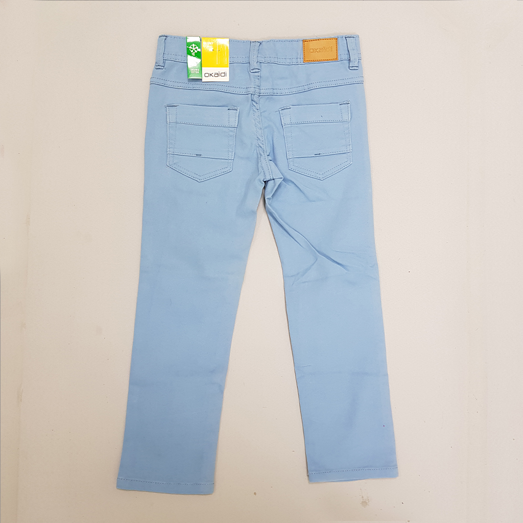 شلوار کتان 27696 سایز 2 تا 10 سال مارک OKAIDI   *
