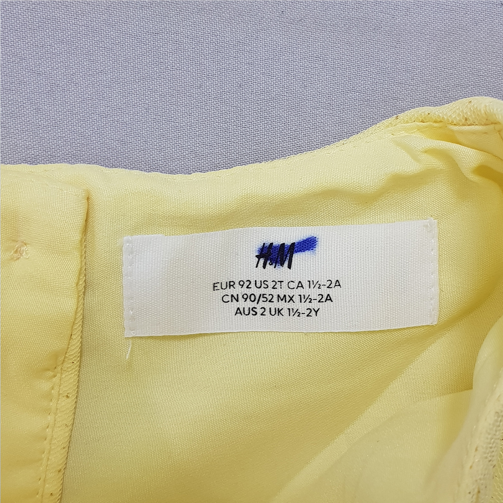 سارافون دخترانه 27715 سایز 1.5 تا 12 سال مارک H&M