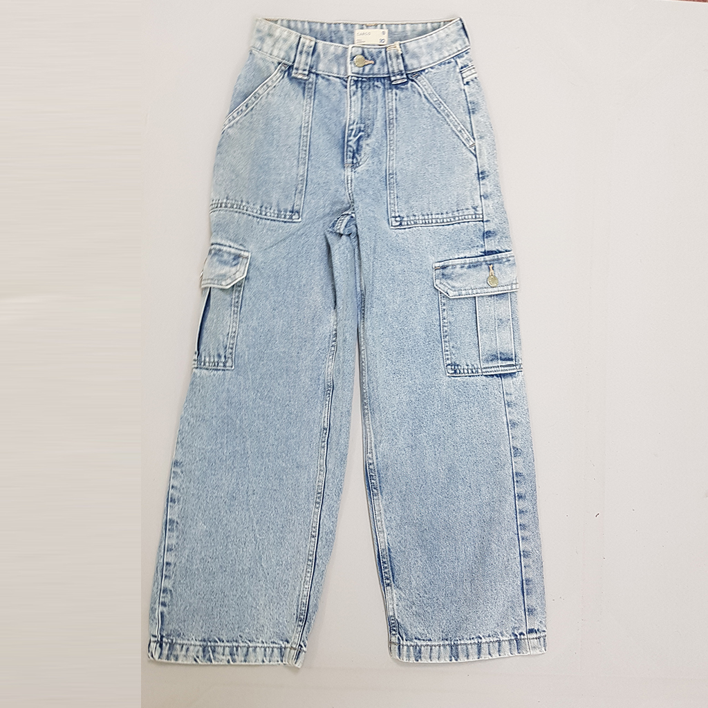 شلوار جینز کارگو 27713 سایز 8 تا 14 سال مارک TARGET