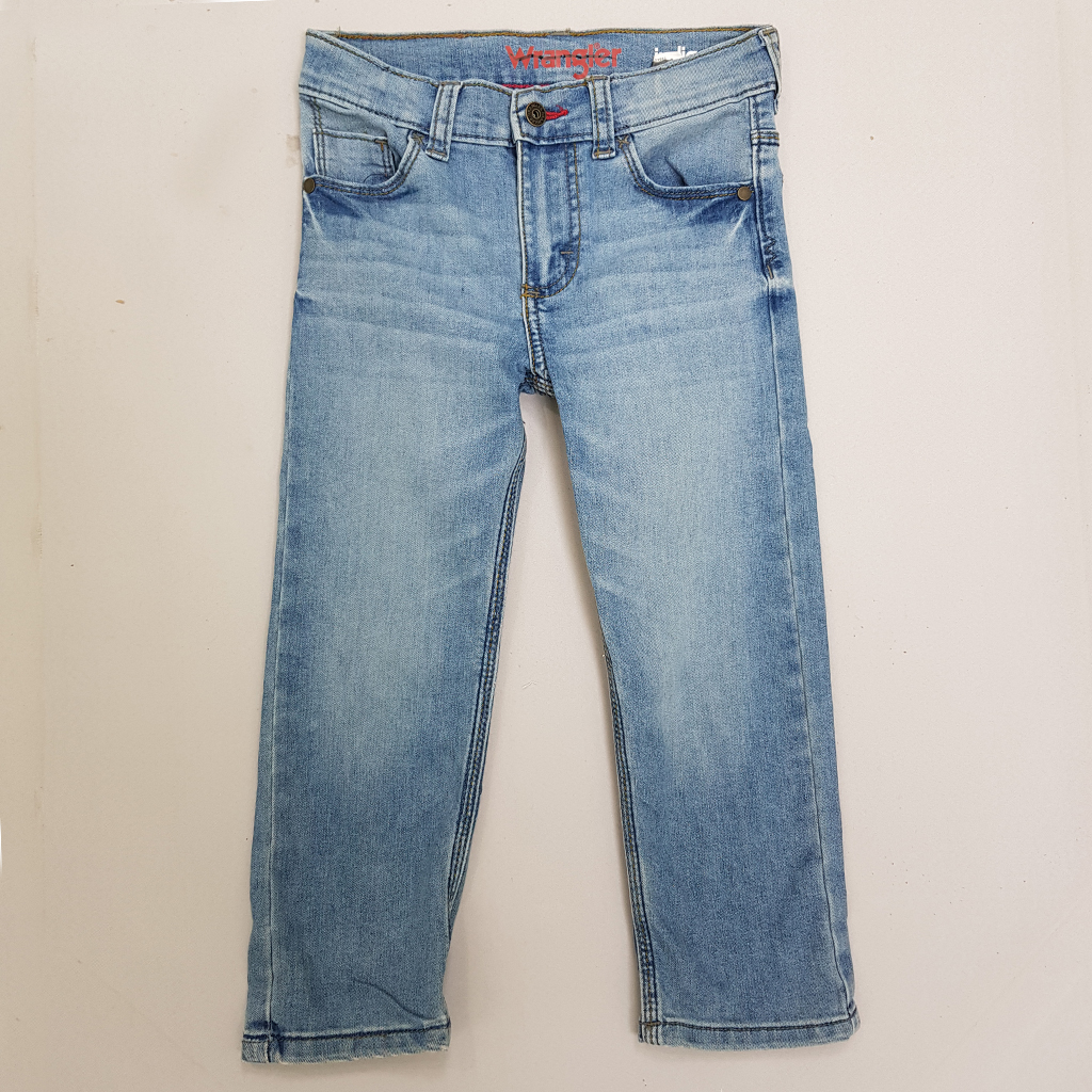 شلوار جینز پسرانه 27691 سایز 4 تا 18 سال مارک Wrangler