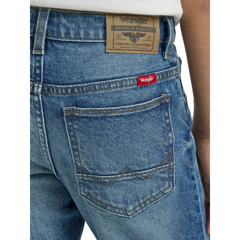 شلوار جینز پسرانه 27691 سایز 4 تا 18 سال مارک Wrangler