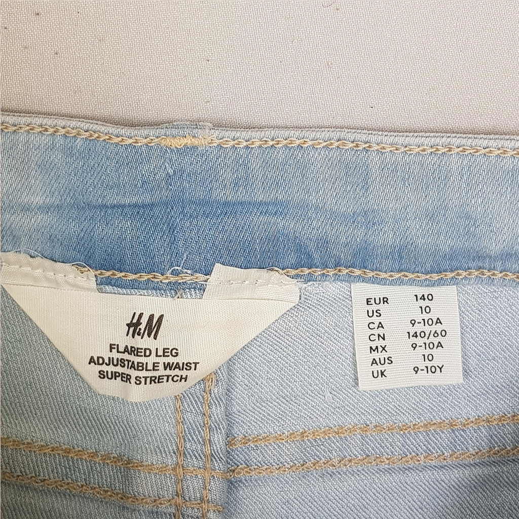 شلوار بوت کات دخترانه 27712 سایز 9 تا 15 سال مارک H&M   *