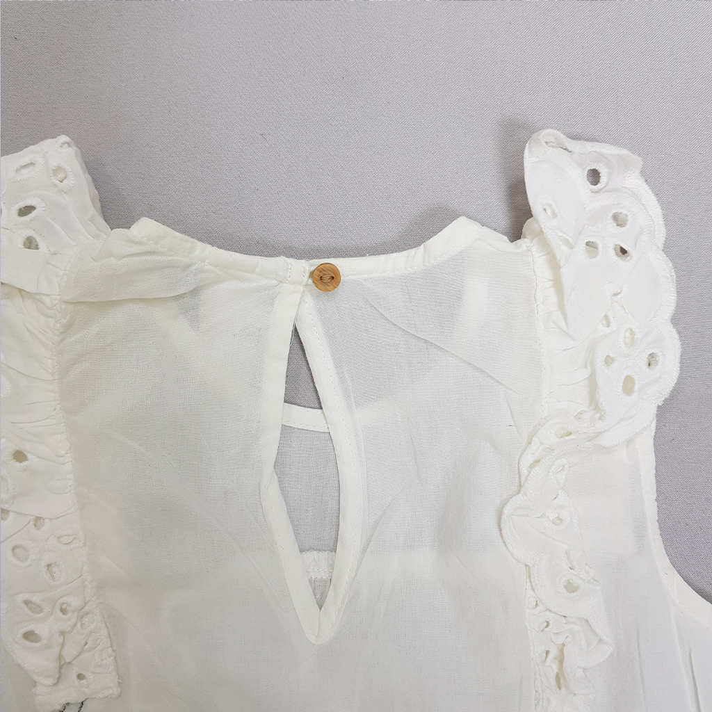 سارافون دخترانه 27728 سایز 4 ماه تا 4 سال مارک H&M