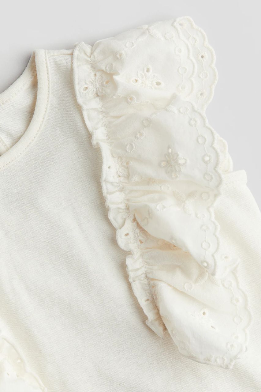 سارافون دخترانه 27728 سایز 4 ماه تا 4 سال مارک H&M