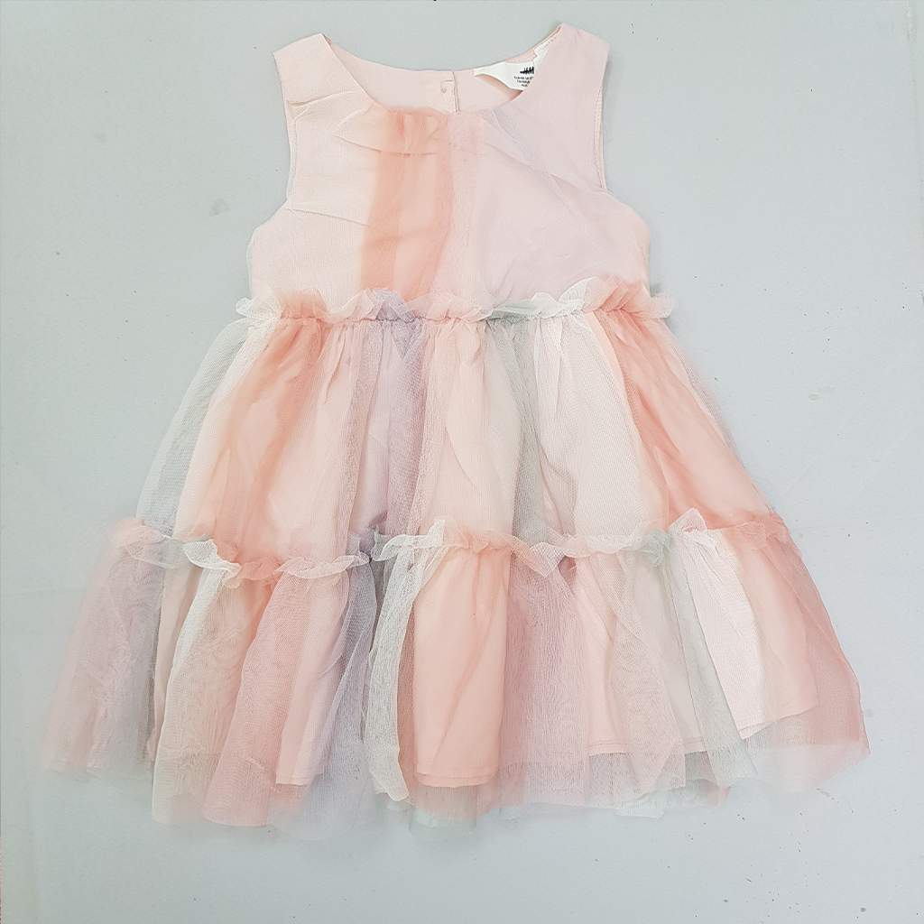 سارافون دخترانه 27729 سایز 2 تا 7 سال کد 3 مارک H&M