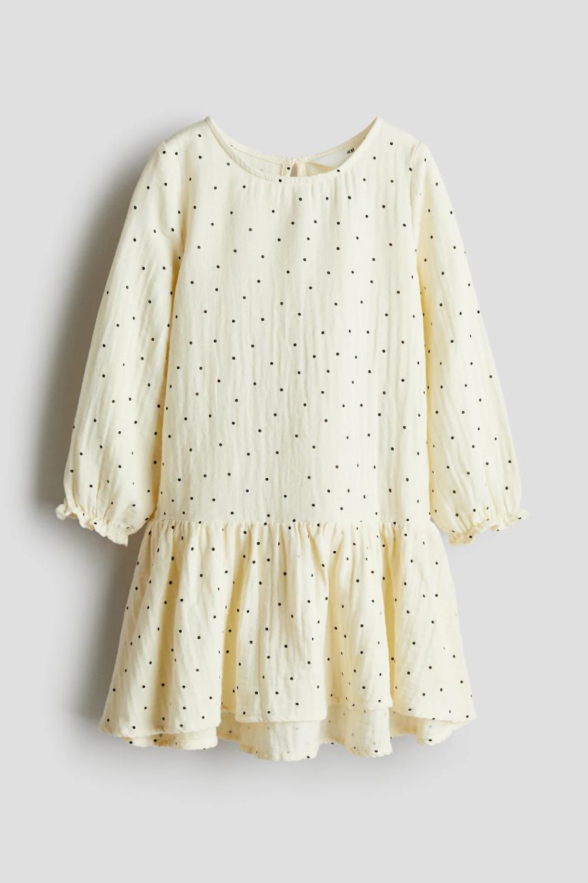 سارافون دخترانه 27734 سایز 1.5 تا 12 سال مارک H&M