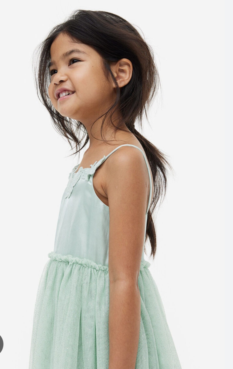 سارافون دخترانه 27729 سایز 2 تا 9 سال کد 5 مارک H&M