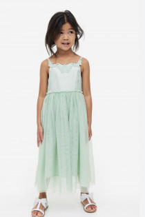 سارافون دخترانه 27729 سایز 2 تا 9 سال کد 5 مارک H&M