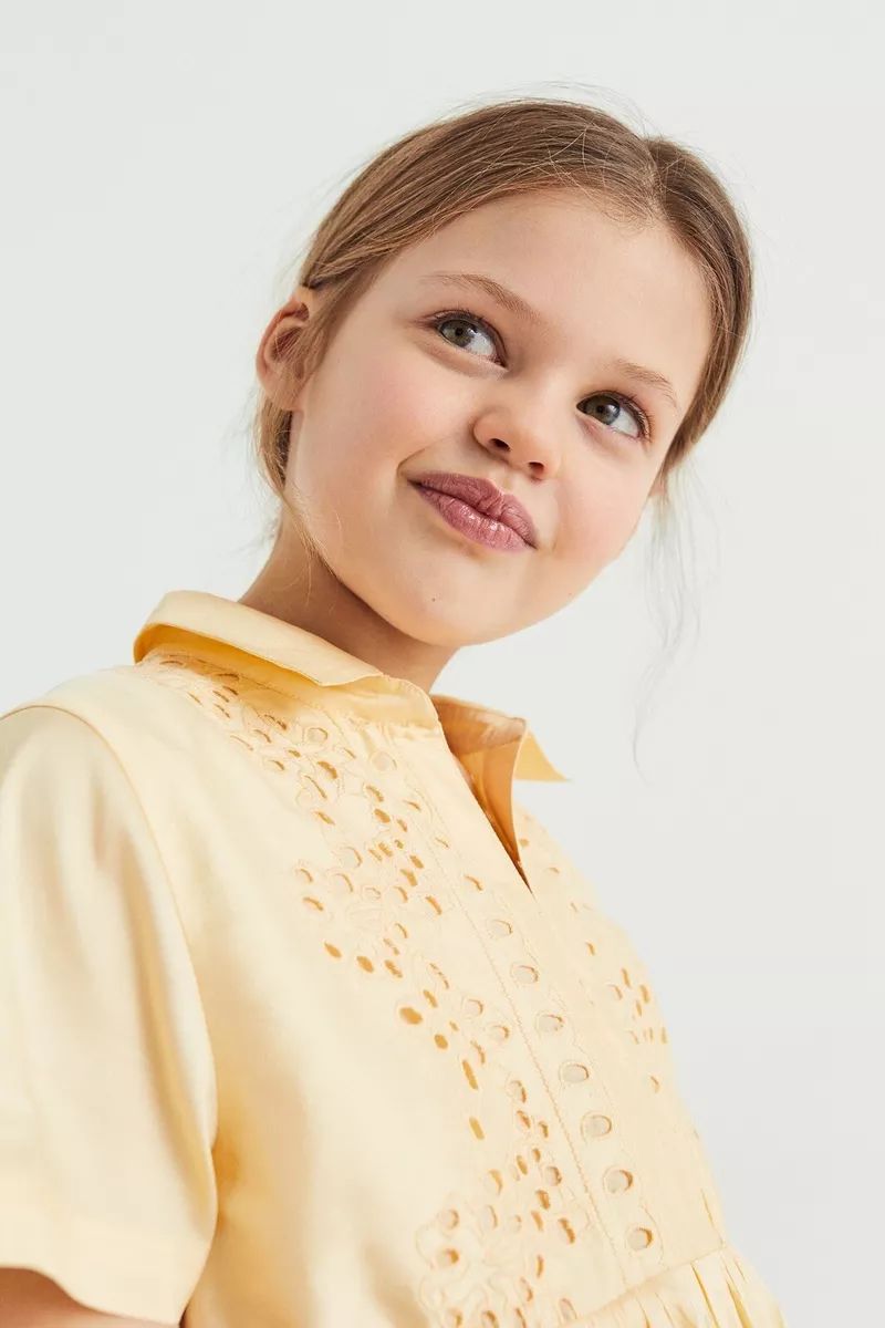 سارافون دخترانه 27829 سایز 6 تا 14 سال مارک ZARA