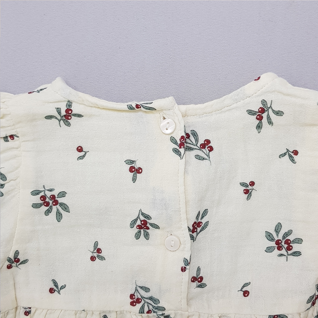 سارافون دخترانه 27830 سایز 4 ماه تا 4 سال مارک H&M